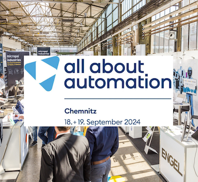 Messe für Industrieautomation, Robotik und Digitalisierung